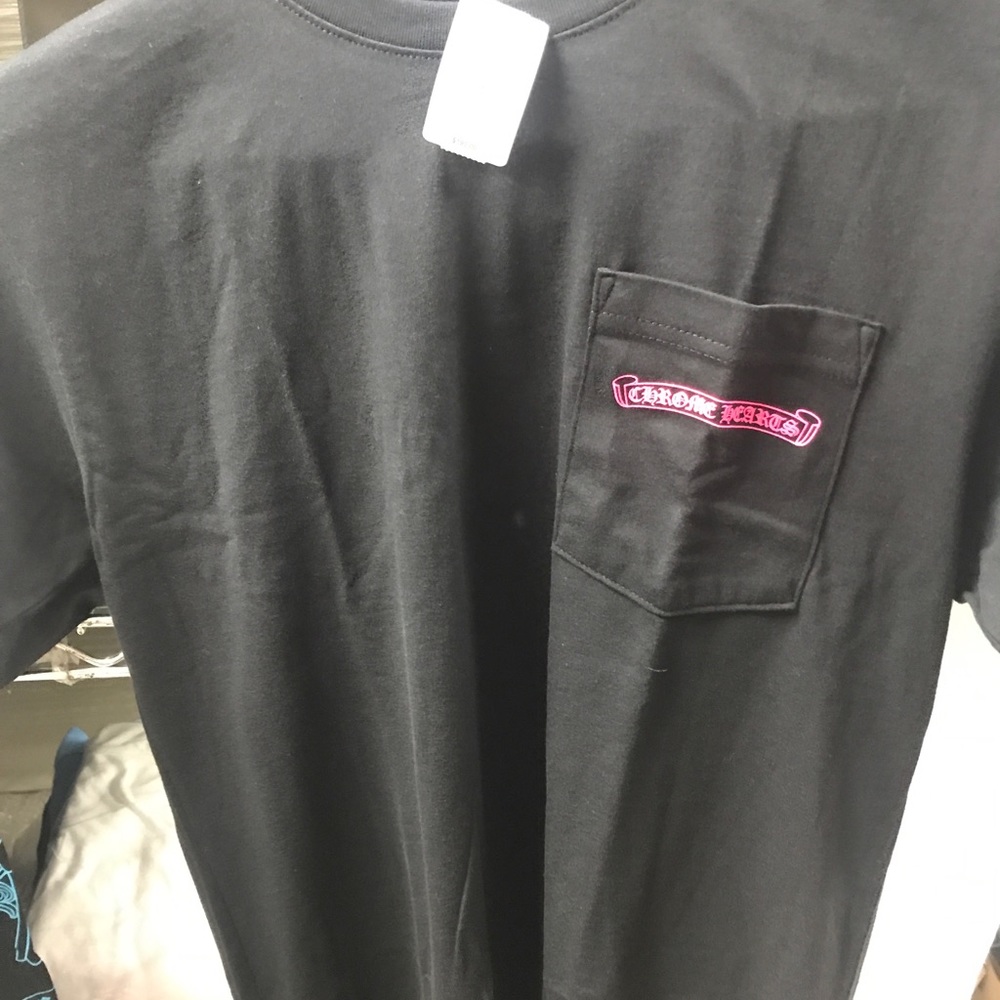 Chrome Hearts Pink Racing Tee Large